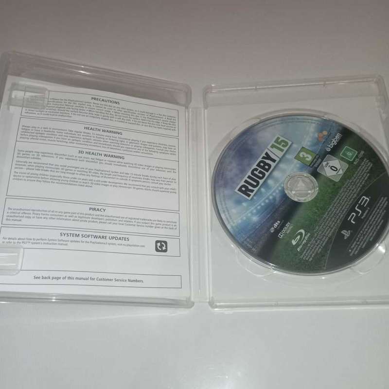 Rugby 15 [PS3]  **No Booklet**